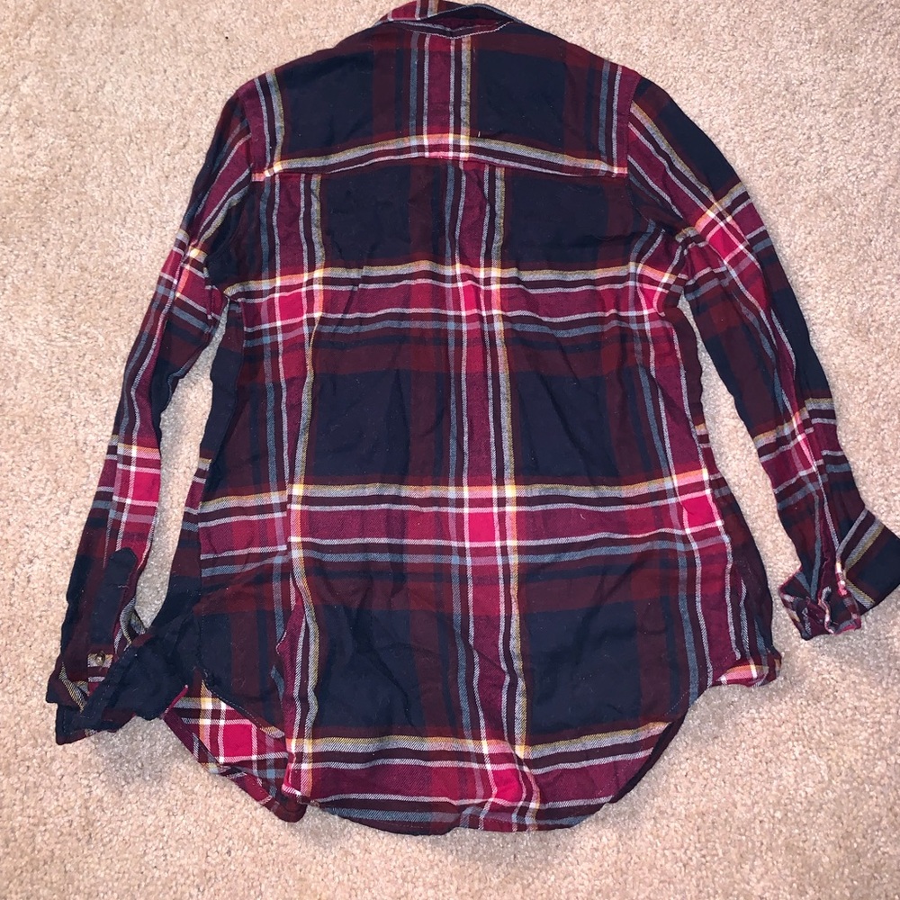Abercrombie and Fitch flannel top XS